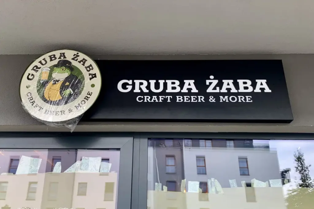 kaseton reklamowy led cennik Wrocław