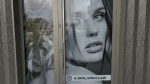 Askin Wrocław oklejanie folia OWM, outdoor reklama zewnętrzna Wrocław